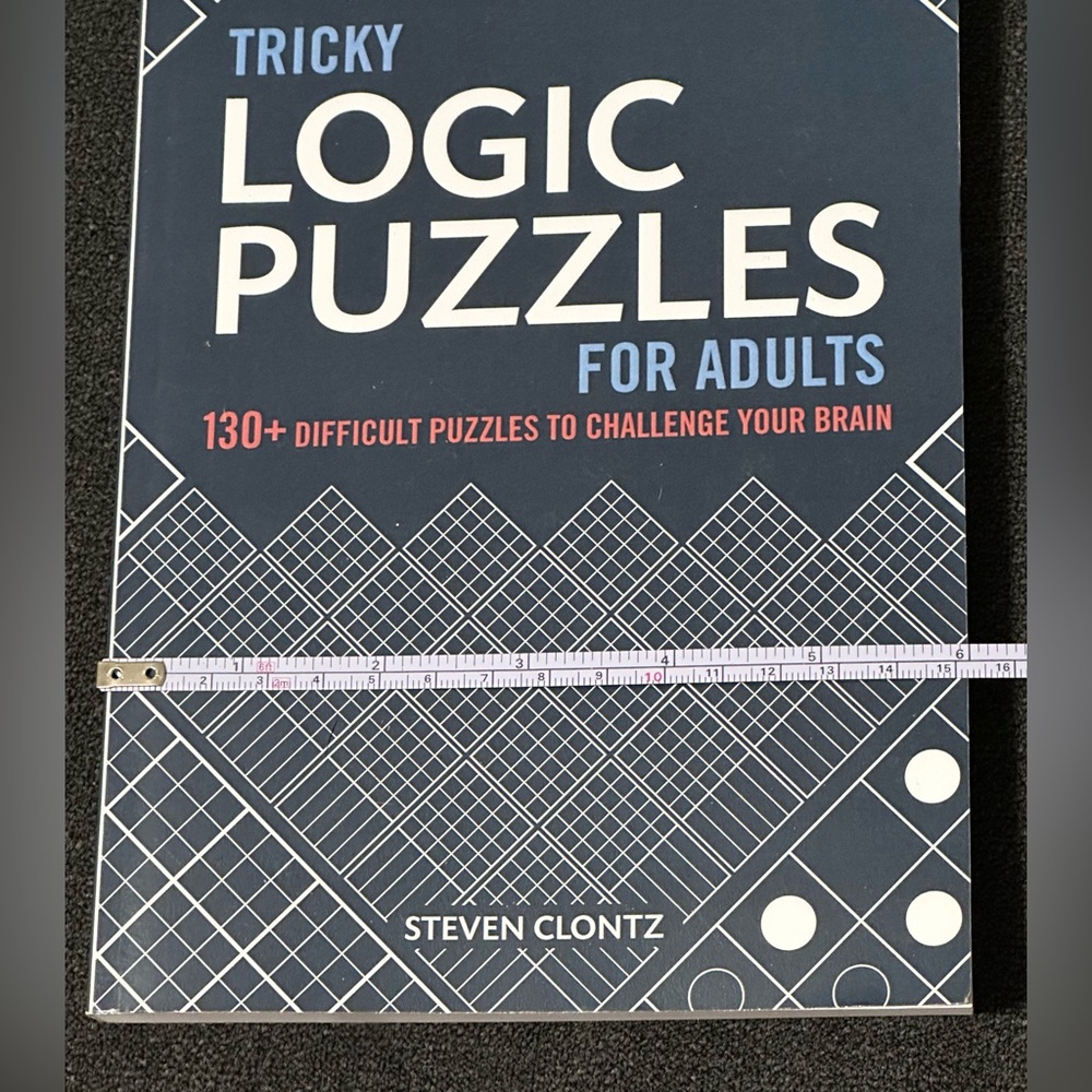 Adult Logic Puzzle Book - Picture 4 of 16